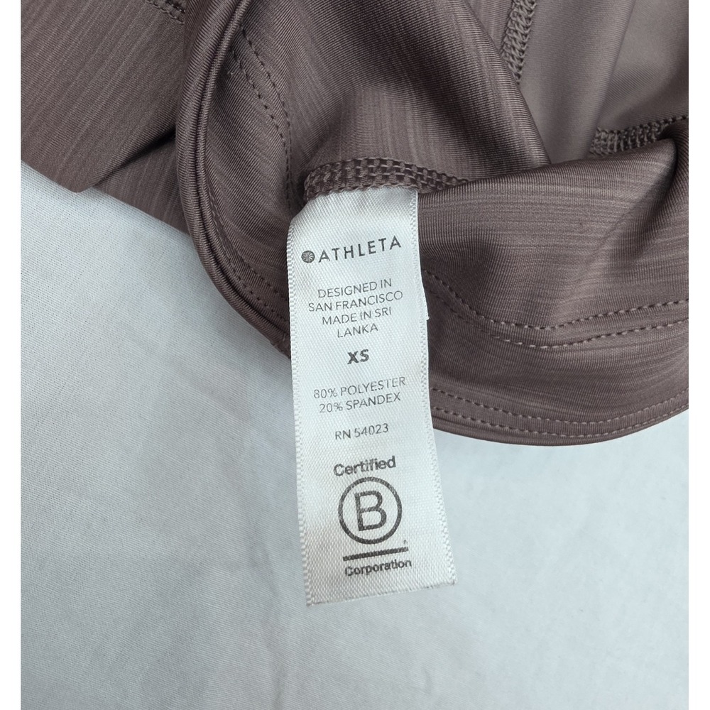 Athleta Women's Purple Ultimate Stash Pocket 7/8 Tight Leggings Size XS - Picture 4 of 8